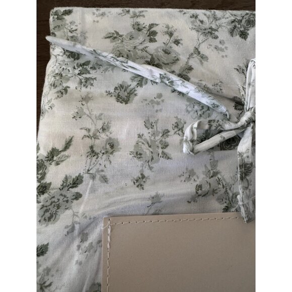 Laura Ashley Queen Sheet Set Bella Floral Harvest Light Green 4pc Farmhouse Chic - Picture 2 of 6